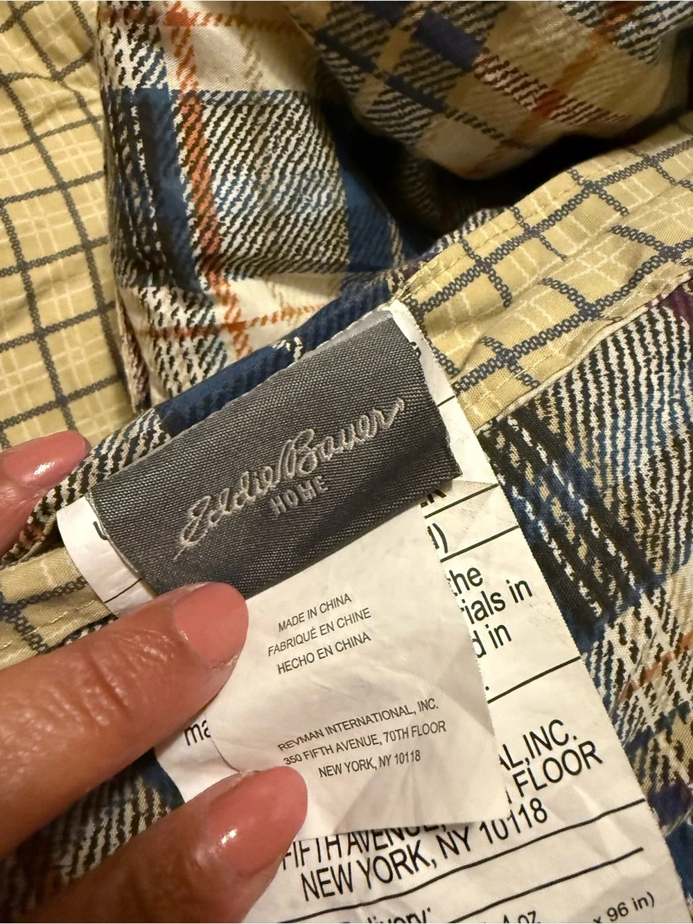 Eddie Bauer Home Queen comforters (2)